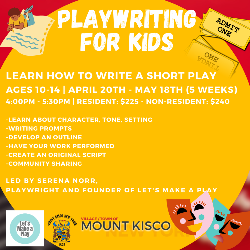 Scriptwriting for Kids Mount Kisco