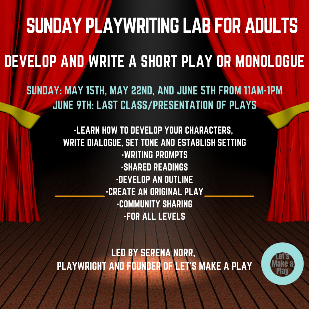 Adult Playwriting in Westchester