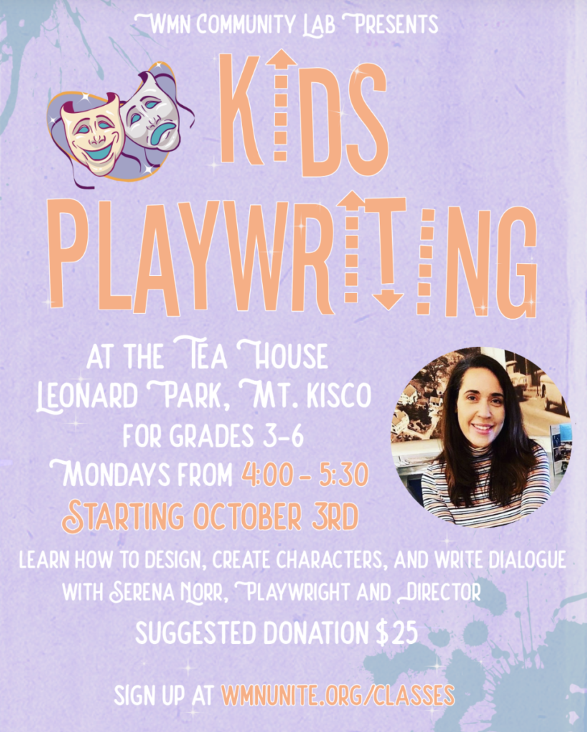Playwriting for Kids in Mount Kisco